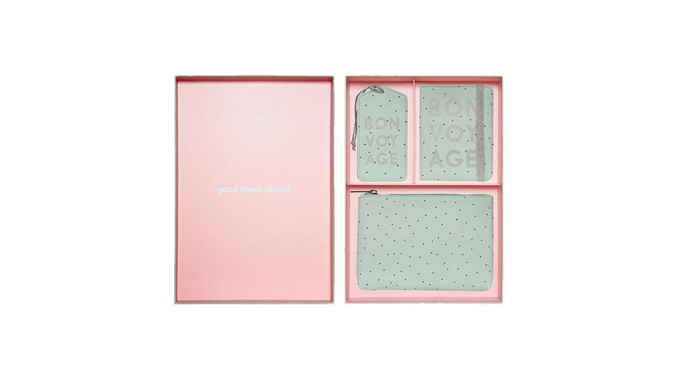 Spotted Green Bon Voyage Travel Accessories Gift Set 