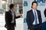 <p>Hold on, Wahlberg transformed for this role? Apparently, yes. Having built up his muscle for ‘Transformers: Age Of Extinction’, the star lost 60lbs by drinking almond milk three times a day to play a college professor-cum-gambler in the new movie, which initially had people talking Oscar.</p><p>Unfortunately, the awards chat soon petered out, but what mostly baffles us about this weight loss is how undemonstrative it is. Mark, if you’re going to change your body, make sure the audience realises.</p>