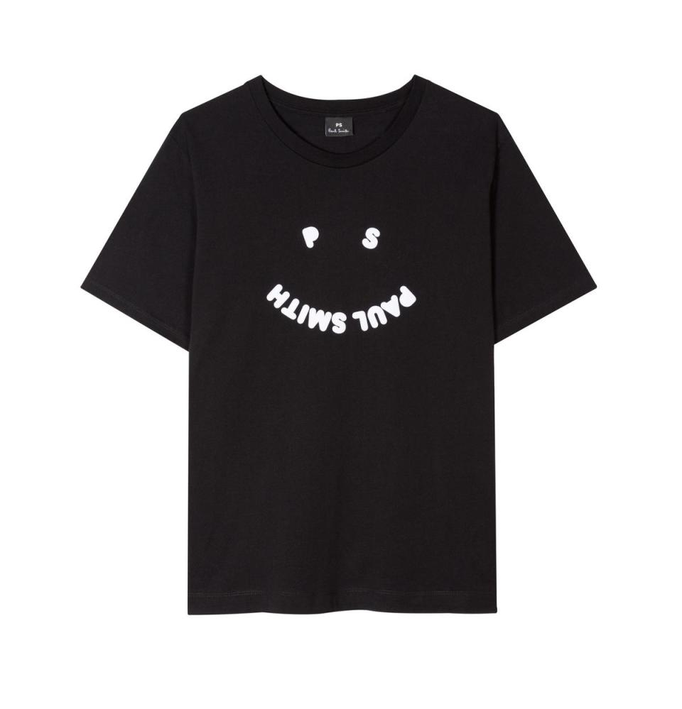 PS Paul Smith微笑短袖T-Shirt。NT$4,500（藍鐘提供）