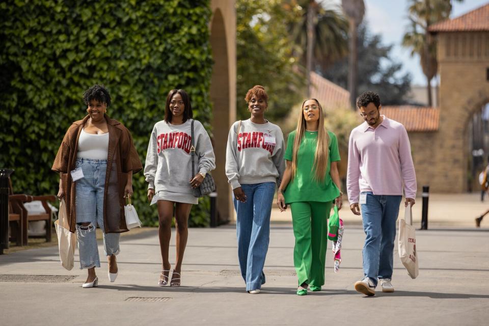 Natasha Rothwell, Yvonne Orji, Issa Rae, Amanda Seales, Wade Allain-Marcus HBO Insecure Season 5