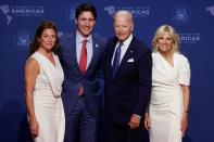 U.S. President Joe Biden welcomes leaders at the Summit of the Americas, in Los Angeles