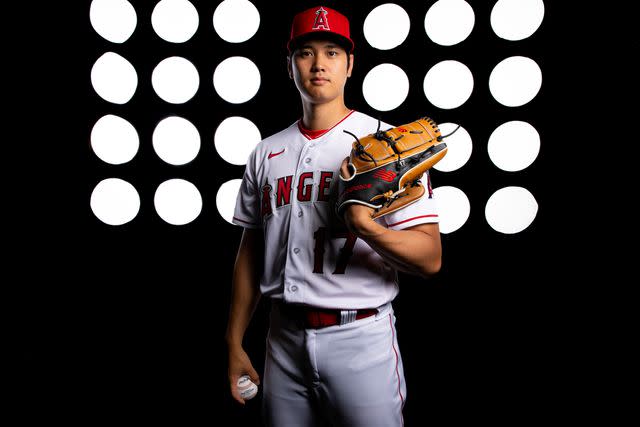 <p>Daniel Shirey/MLB Photos via Getty</p> Shohei Ohtani