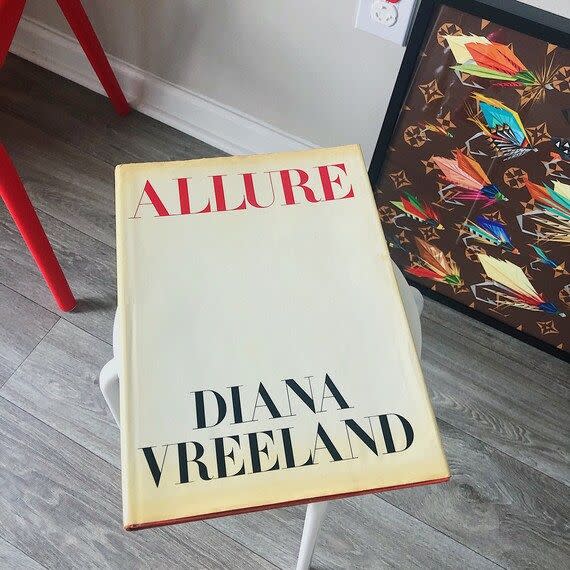 1) RARE 1980 'Allure' Coffee Table Book by Diana Vreeland