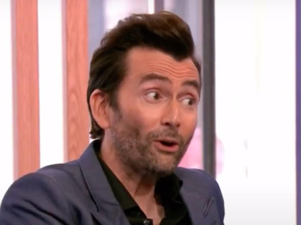 David Tennant hizo broma descarada a Alex Jones’  gasto en ‘The One Show’  (BBC)