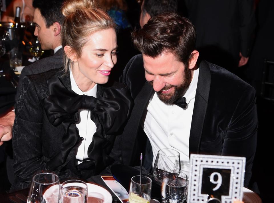 Emily Blunt, John Krasinski, Writers Guild Awards 2019