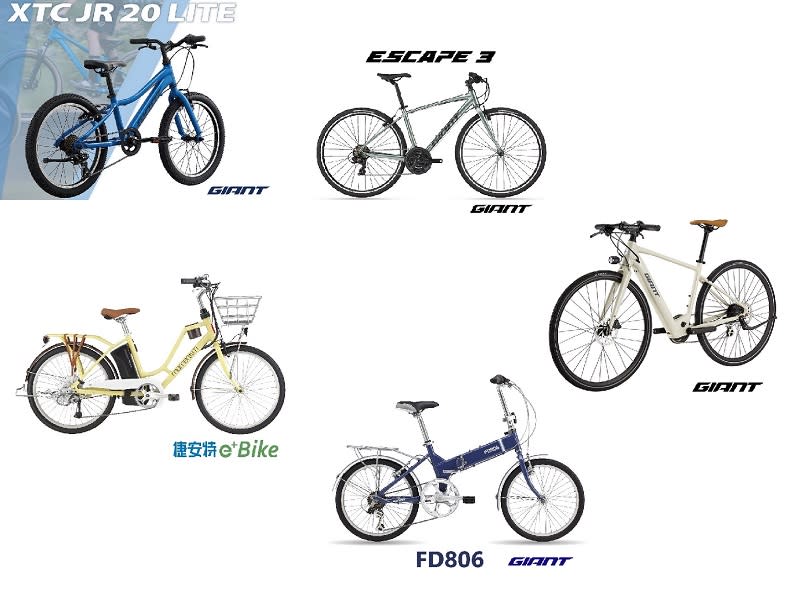 ▲2022上半年自行車熱銷排行Top5。（圖片來源：Yahoo購物中心）