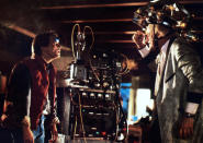 <p>As with all of Doc Brown’s inventions in the film, the <i>Back to the Future</i> production designers spent a lot designing the Brain Wave Analyzer — the device Doc is wearing when he first meets Marty in 1955 — and sketching out how it might work. <br></p>