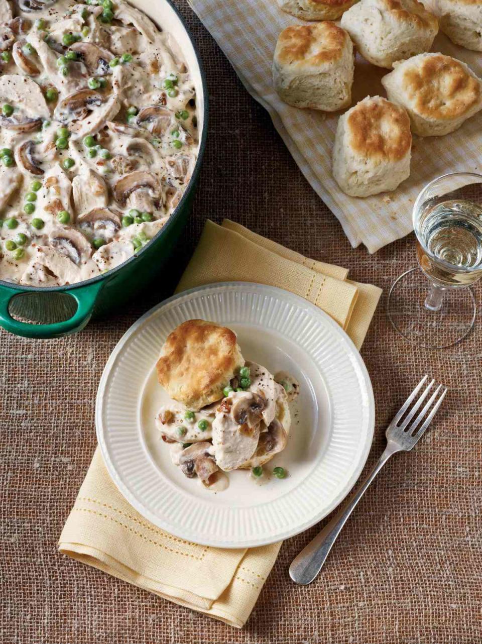 Stovetop Chicken Pie