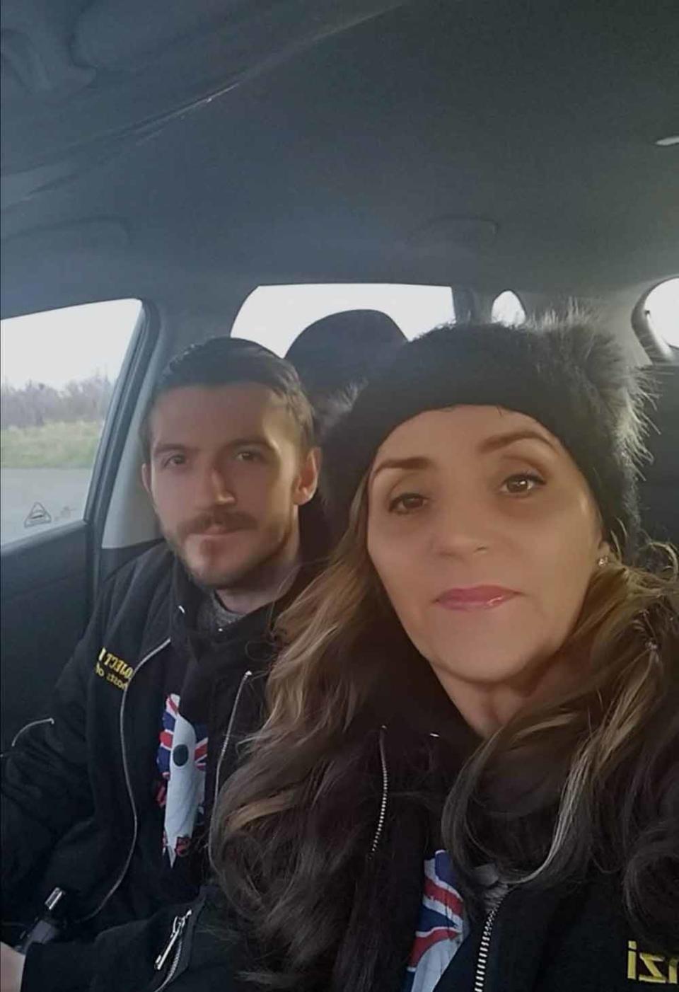 Linzi and Lee were in two near crashes in October 2019 when transporting Annabelle in the car (PA Real Life/Collect)