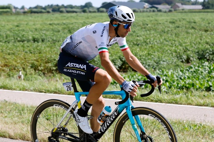 <span class="article__caption">Nibali started his 27th and final grand tour in the Netherlands.</span> (Photo: Bas Czerwinski/Getty Images)