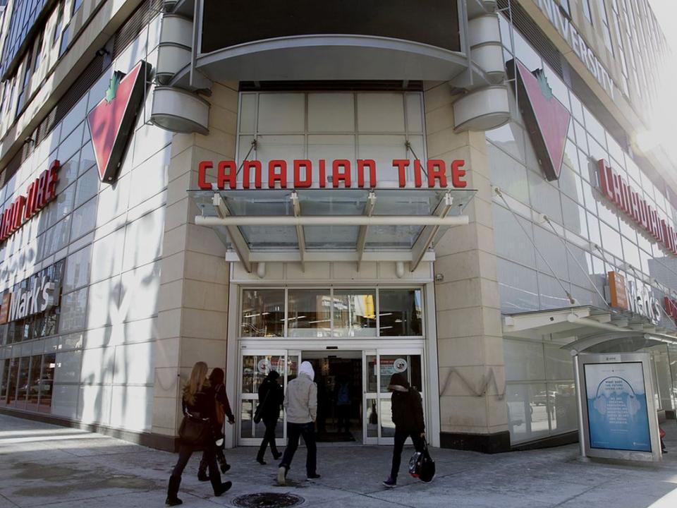 Views Of A Canadian Tire Store Ahead Of Retail Sales