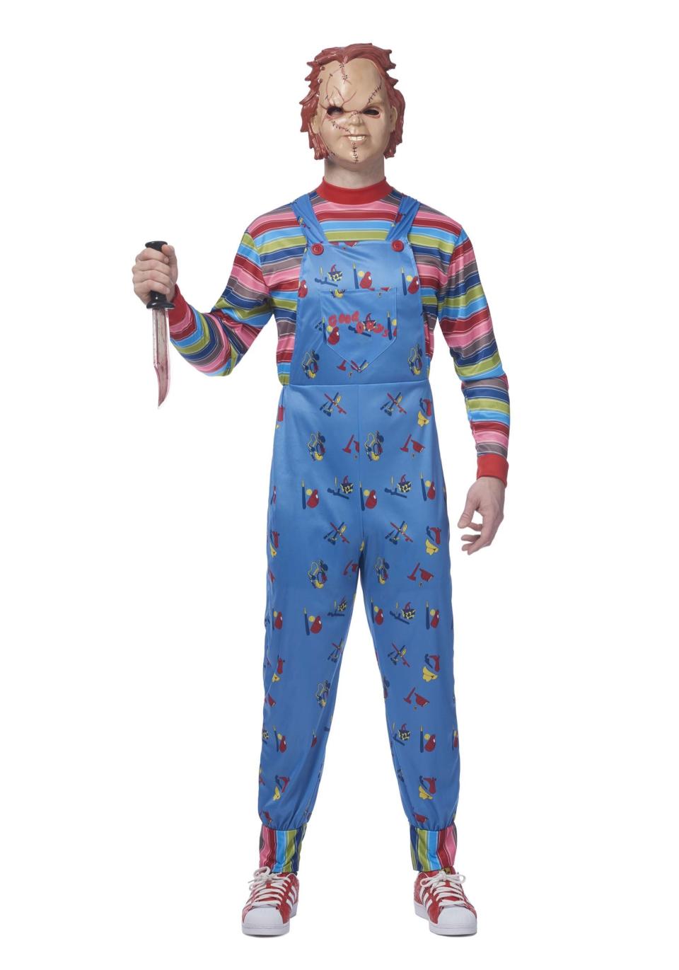 Mens Chucky Costume. Image via Walmart.