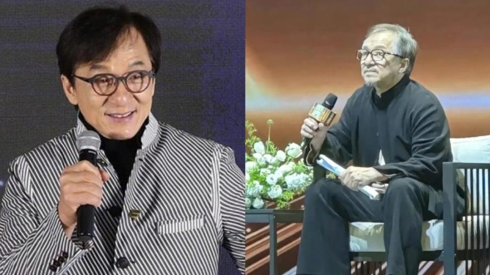 成龍下月即將70歲，至今所有高難度動作仍親自上陣。（圖／翻攝自微博）