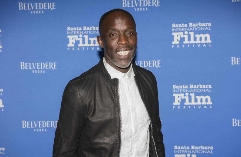 Michael K Williams felt ugly after getting his facial scar credit:Bang Showbiz