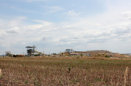 A view of a niobium mining facility owned by China Molybdenum Co Ltd (CMOC) is seen in Catalao, Goias state, Brazil October 5, 2018. REUTERS/Jake Spring