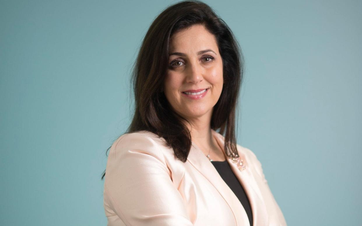 Baroness Joanna Shields, who received a peerage from David Cameron in 2014, before becoming the first online safety minister - © 2014 Bloomberg Finance LP.