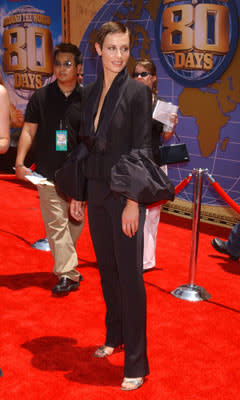 Cecile de France at the Hollywood premiere of Walt Disney's Around the World in 80 Days