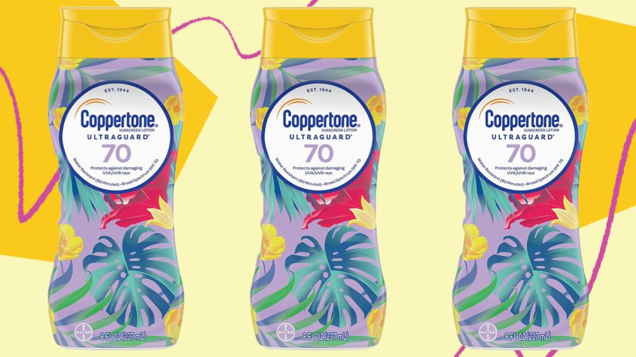 Coppertone&rsquo;s Ultra Guard Lotion SPF 70 is one of Consumer Reports' best sunscreens for 2020.  (Photo: HuffPost Finds)