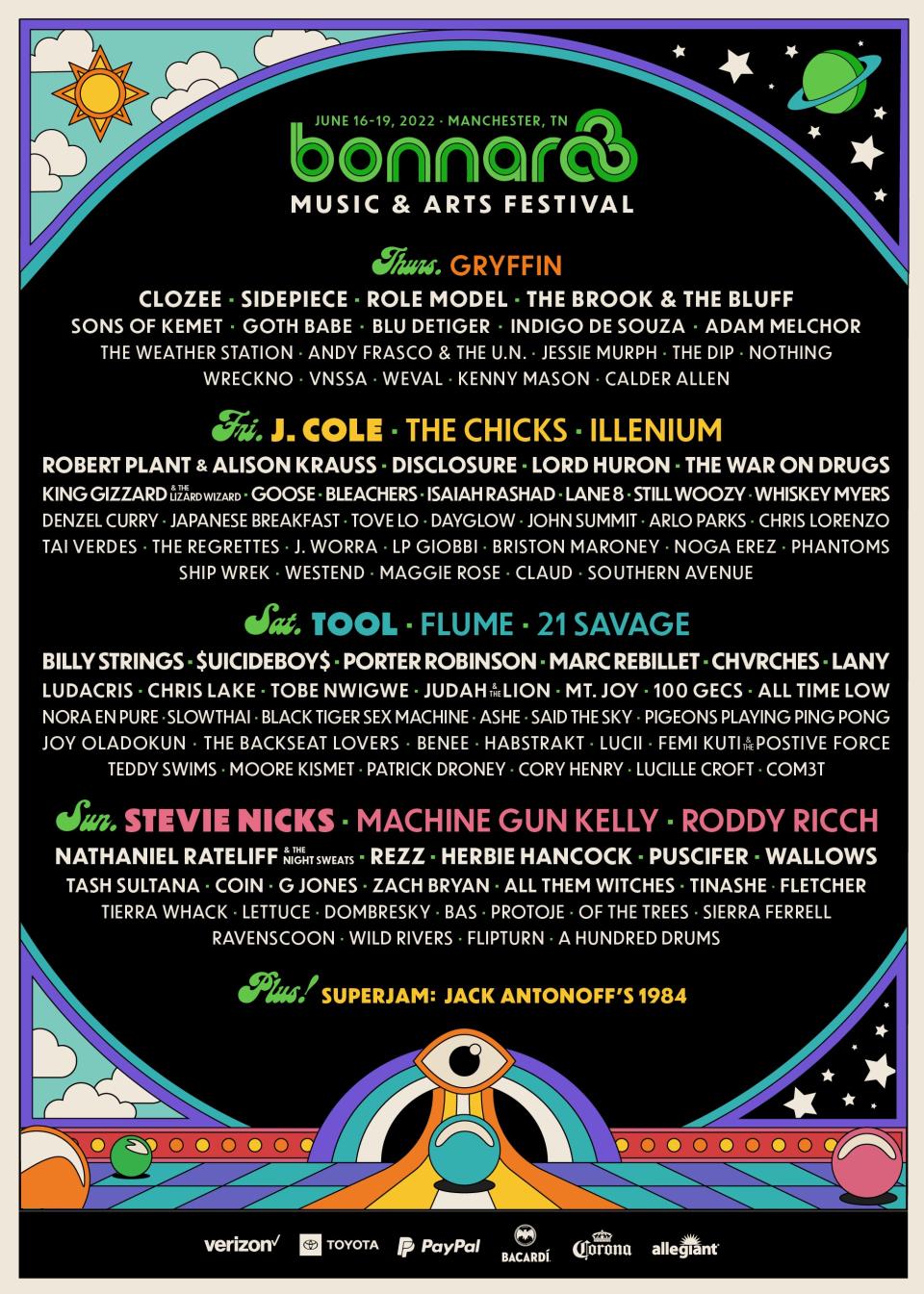 Bonnaroo Music and Arts Festival 2022