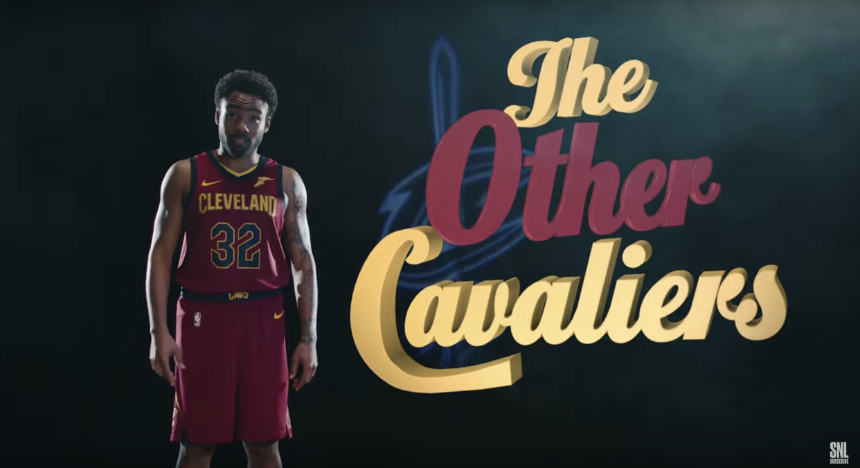 “The Other Cavaliers,” or every other player not named LeBron James (Saturday Night Live/YouTube).