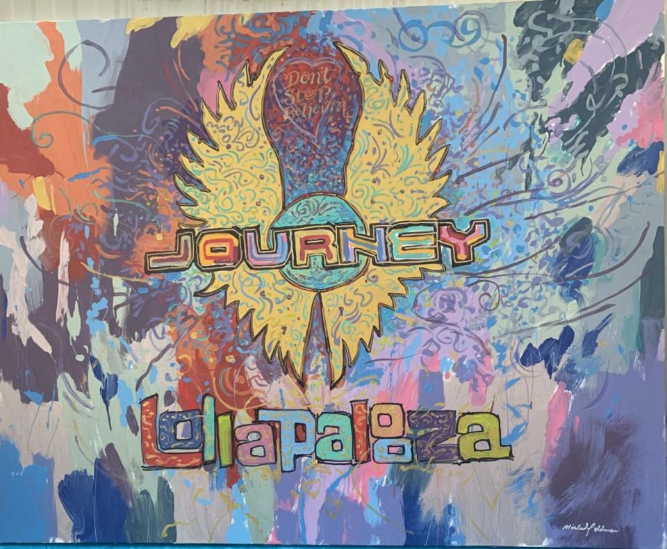Journey logo Lollapalooza