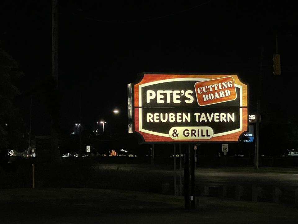 Pete's Cutting Board & Reuben Tavern in Chesterfield Township.