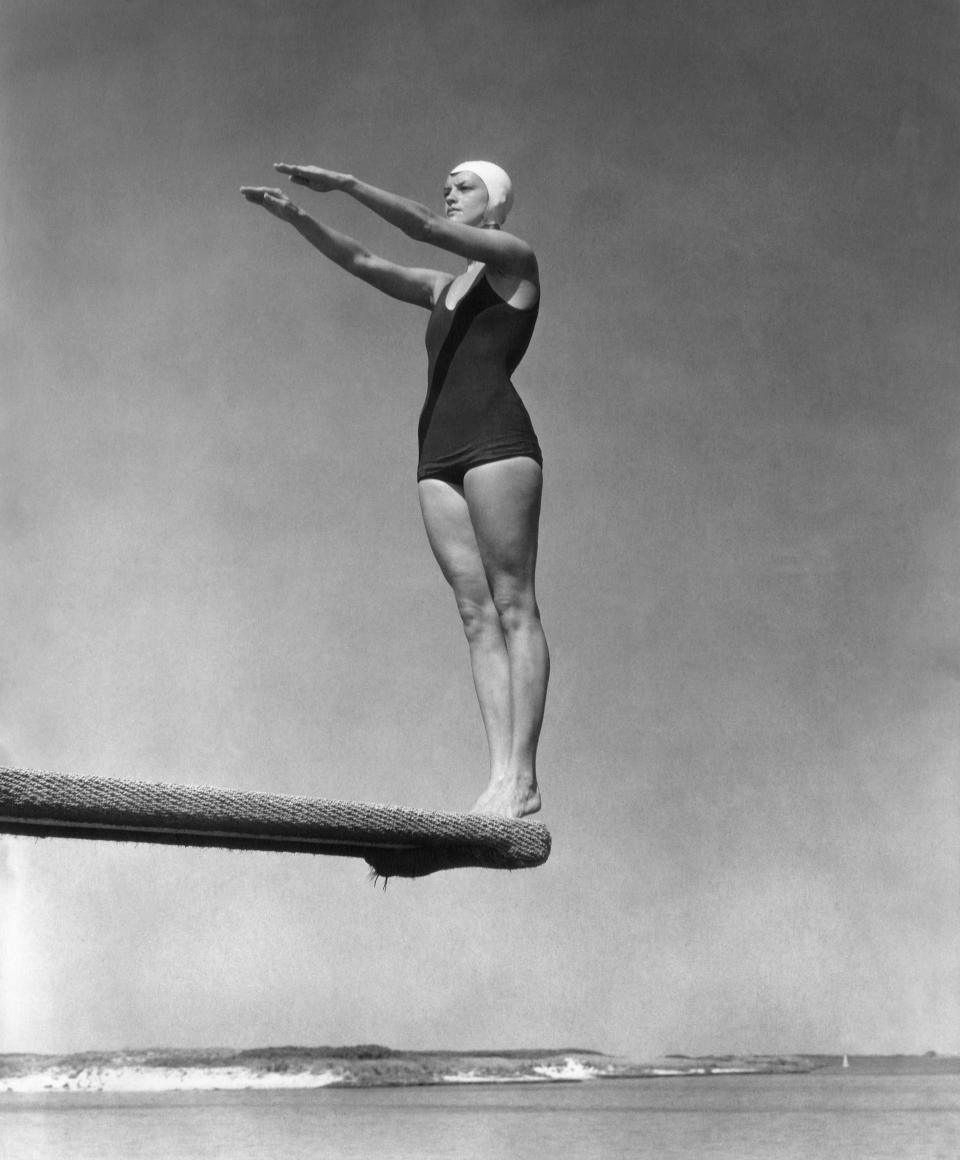 American Olympic diver Jane Fauntz, 1932 (Edward Steichen/Condé Nast/Shutterstock)