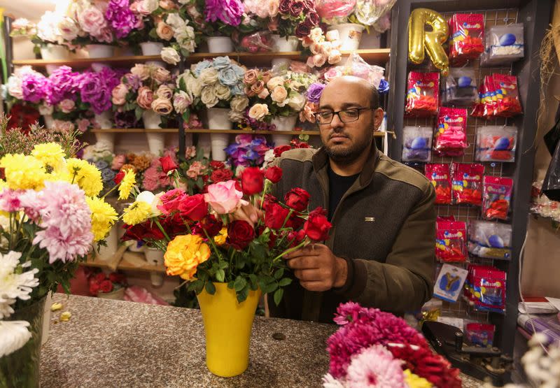 Gazans celebrate Valentine's Day despite growing hardship, and conflict in Khan Younis