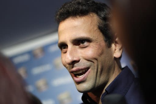 Capriles cree que las denuncias sobre magnicidio tratan de desviar la atención sobre problemas reales (AP)