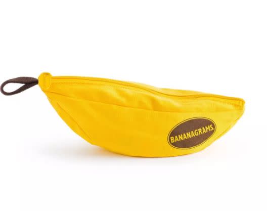 Get <a href="https://goto.target.com/0EMWE" target="_blank" rel="noopener noreferrer">Bananagrams Game on sale for $10</a> (normally $15) at Target.