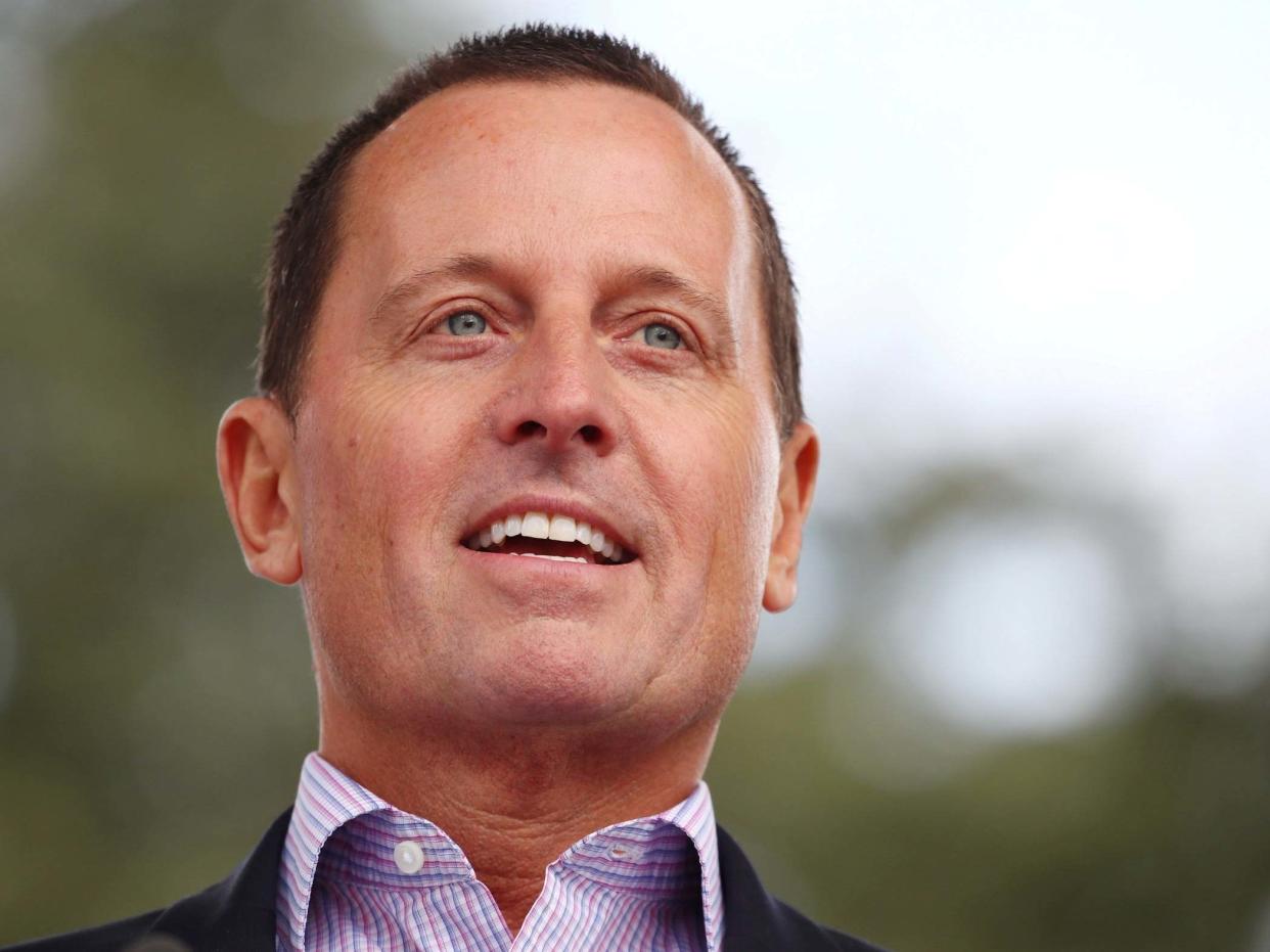 Richard Grenell, US ambassador to Germany, attends the "Rally for Equal Rights at the United Nations (Protesting Anti-Israeli Bias)": REUTERS