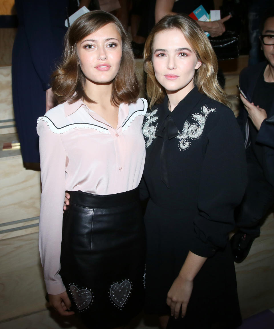 Ella Purnell and Zoey Deutch