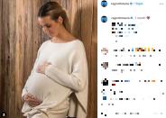 L’ex tuffatrice azzurra, dopo Maya, 3 anni, ha annunciato via social che avrà un’altra bambina dal marito Stefano Parolin, 37 anni, commercialista e skipper. <br>