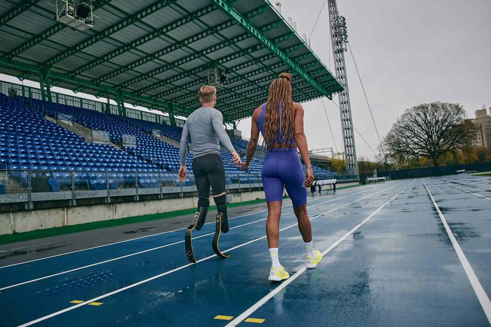 Hunter Woodhall and Tara Davis become lululemon ambassadors