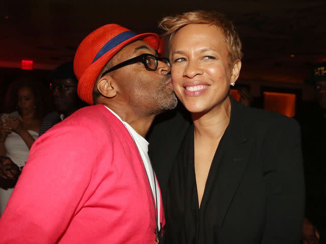 <p>Johnny Nunez/WireImage</p> Spike Lee and Tonya Lewis Lee attend "Da Sweet Blood Of Jesus" cast and crew special screening after party at Hudson Hotel on June 23, 2014 in New York City.