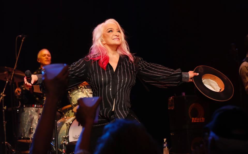 Tanya Tucker performed many of her iconic country hits onstage at the Ryman Auditorium.