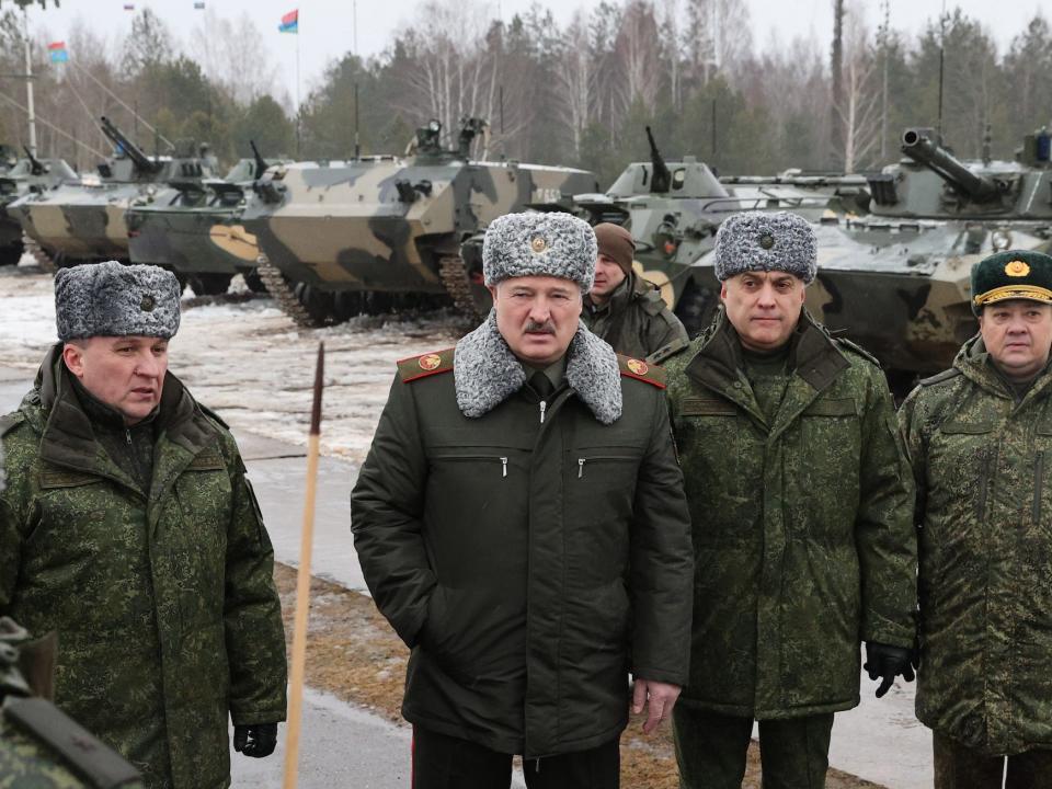 Belarus Alexander Lukashenko military generals