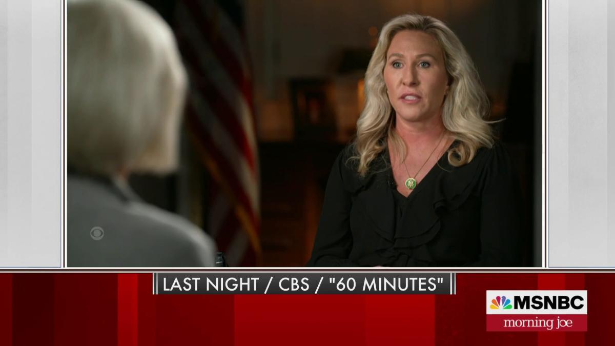 Rep. Taylor Greene calls Democrats 'pedophiles' on 60 Minutes