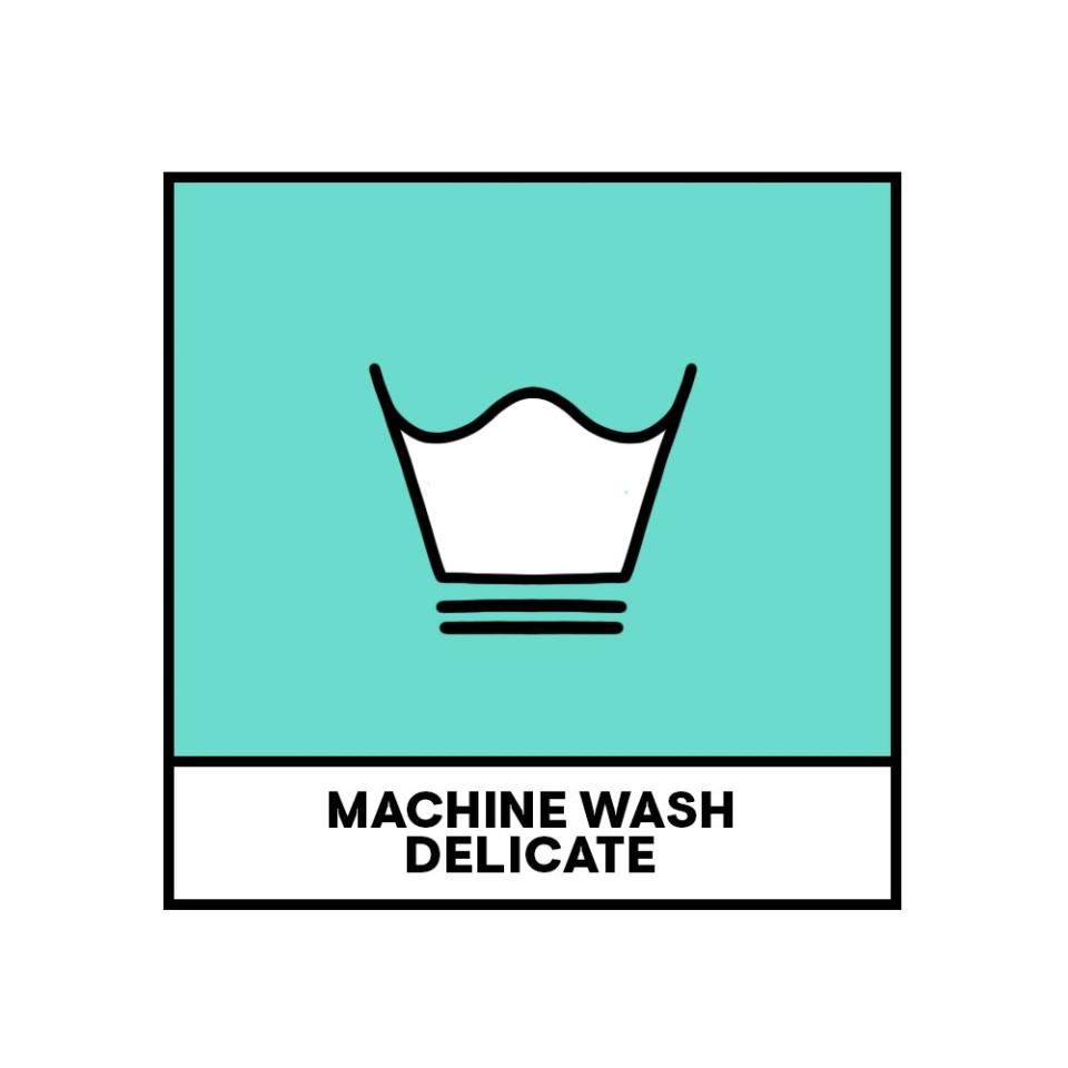delicate wash laundry symbol