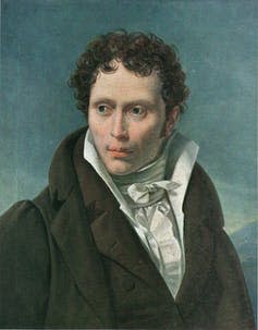 <span class="caption">Arthur Schopenhauer de joven (retrato de Ludwig Sigismund Ruhl)</span>