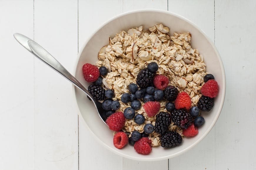 Mixed Berry Oats from Naturally Ella