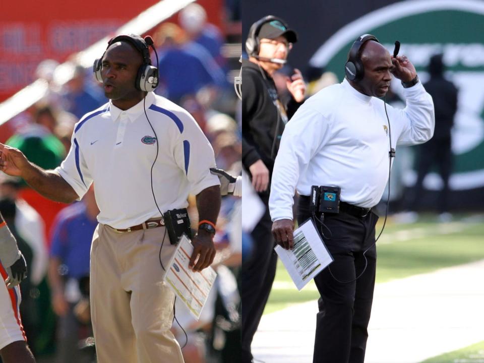 Charlie Strong, then and now