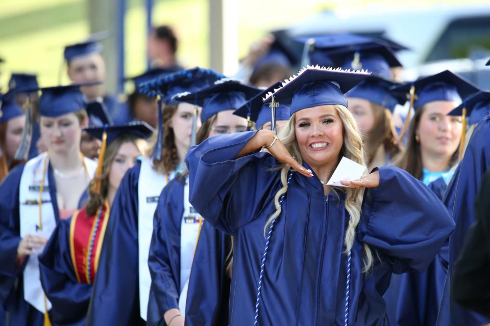 Scenes from Anderson County High School graduation, in Clinton, Tenn., Friday, May 10, 2024.