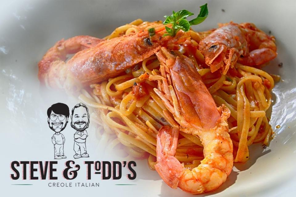 Steve & Todd's Creole Italian is a pop up restaurant that will take over The Second Line Sept. 19-25, 2022.