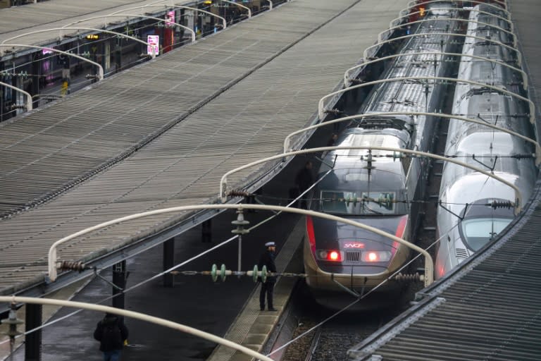 Only 40 percent of high-speed TGV trains will be running in France on Thursday, according to rail operator SNCF