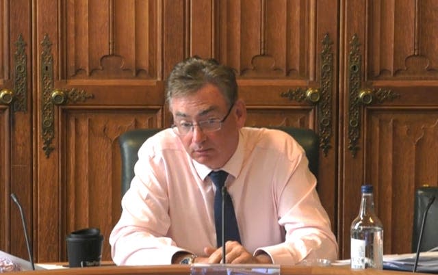 Julian Knight is the chair of the DCMS committee which wrote the report 