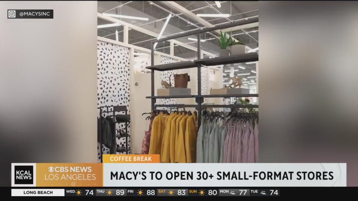 Macy's opening up to 30 small-format stores