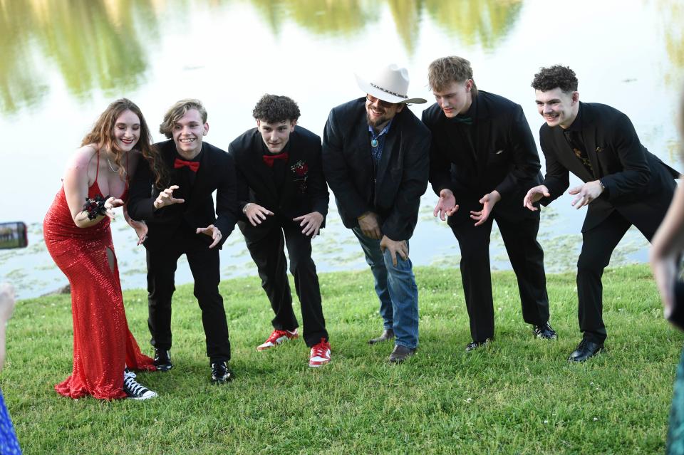 Scenes from Clinton High School's prom held at The Lighthouse in West Knoxville, Saturday, April 27, 2024.