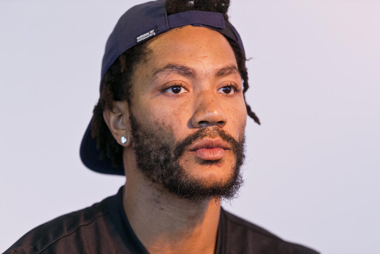 Derrick Rose has reportedly considered retirement twice in the past two years. (AP)