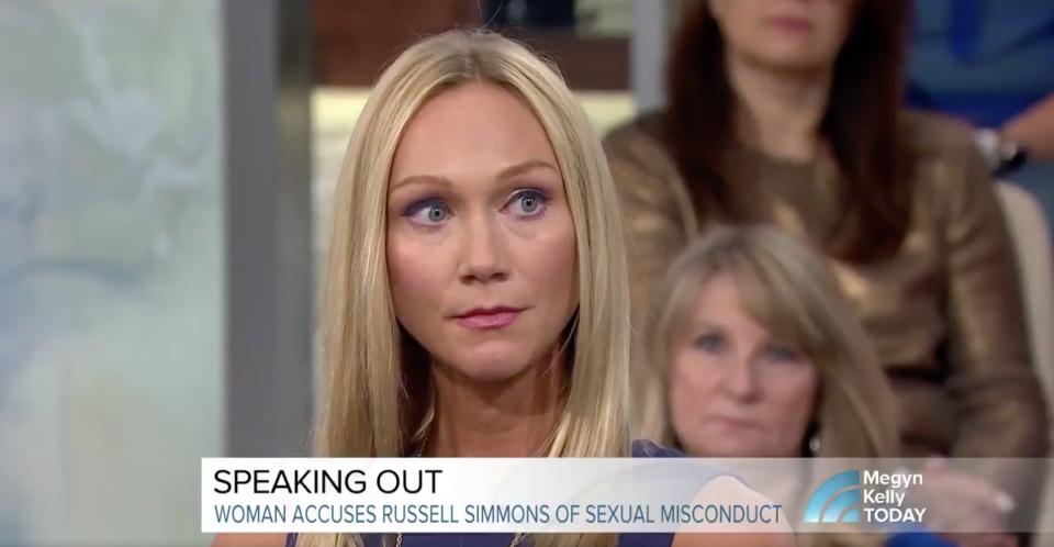 Jennifer Jarosik, who filed a $5 million lawsuit against Russell Simmons last week, said she was twice sexually assaulted by the media mogul. (Photo: NBC)